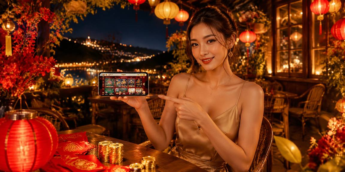 Người chơi thưởng thức game bắn cá đêm tại chợ đêm Hội An