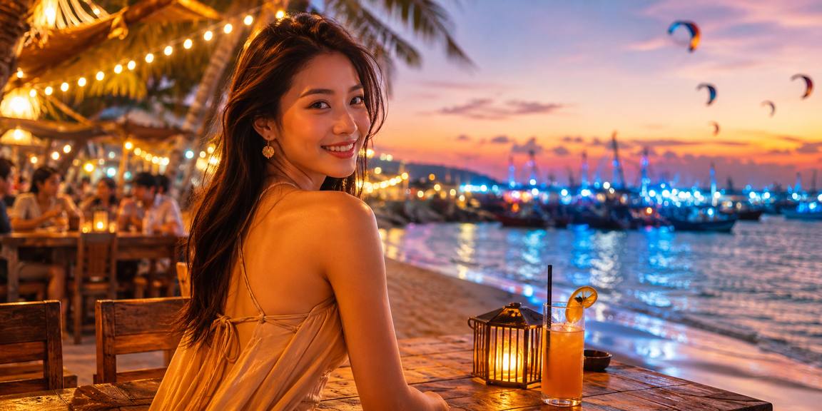 Người Việt tham gia cá cược trực tuyến tại bãi biển nghỉ dưỡng